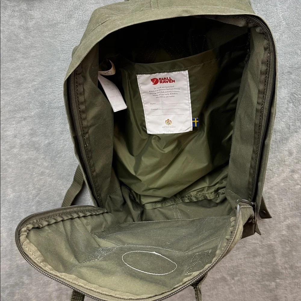 Fjallraven Kanken Green Everyday Outdoor Backpack